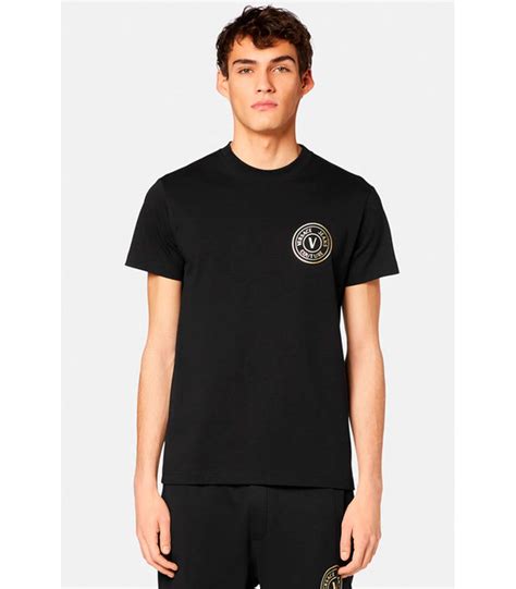 camiseta versace negra|versace farfetch.